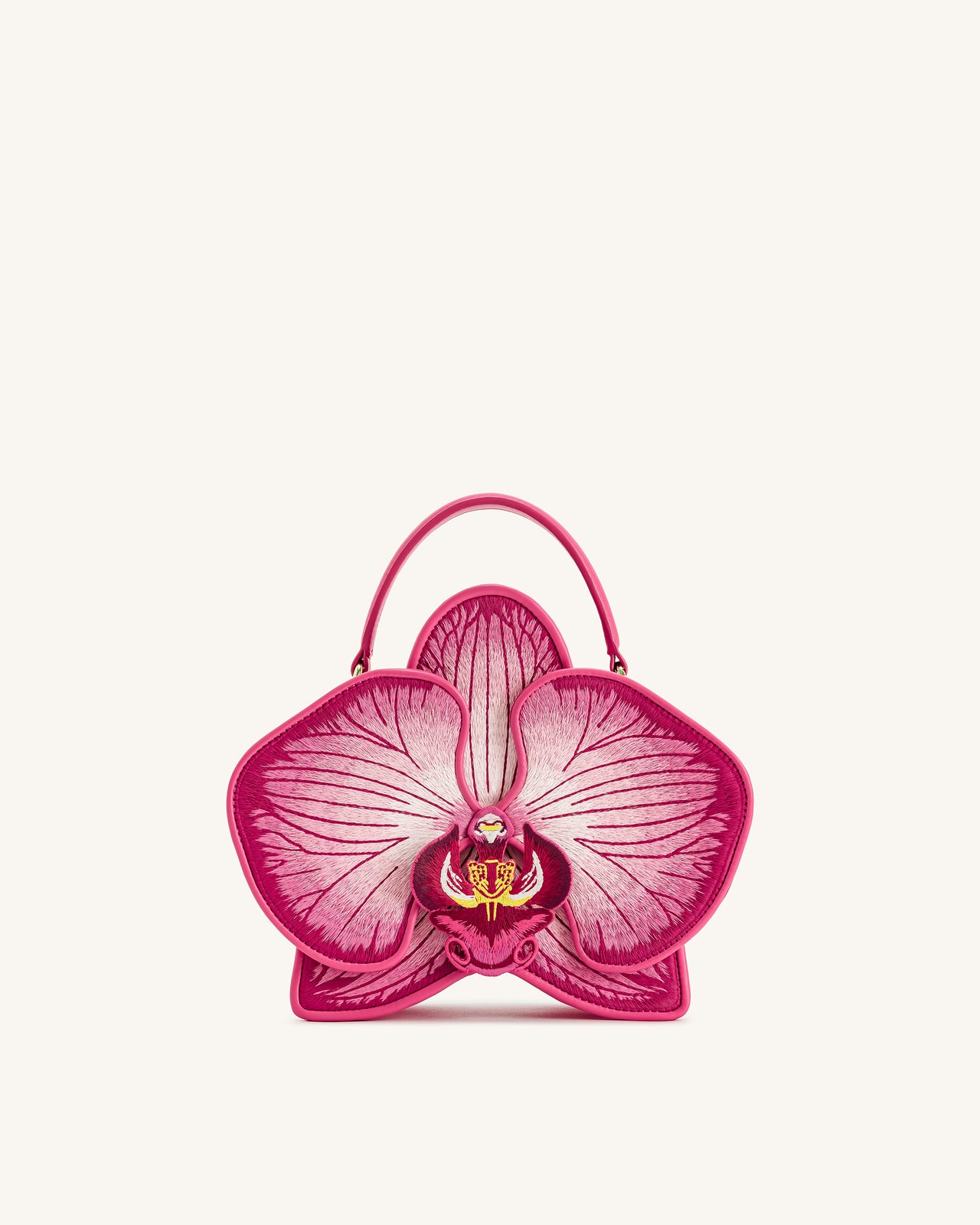 Sac à main Flora en forme d’orchidée – Rose