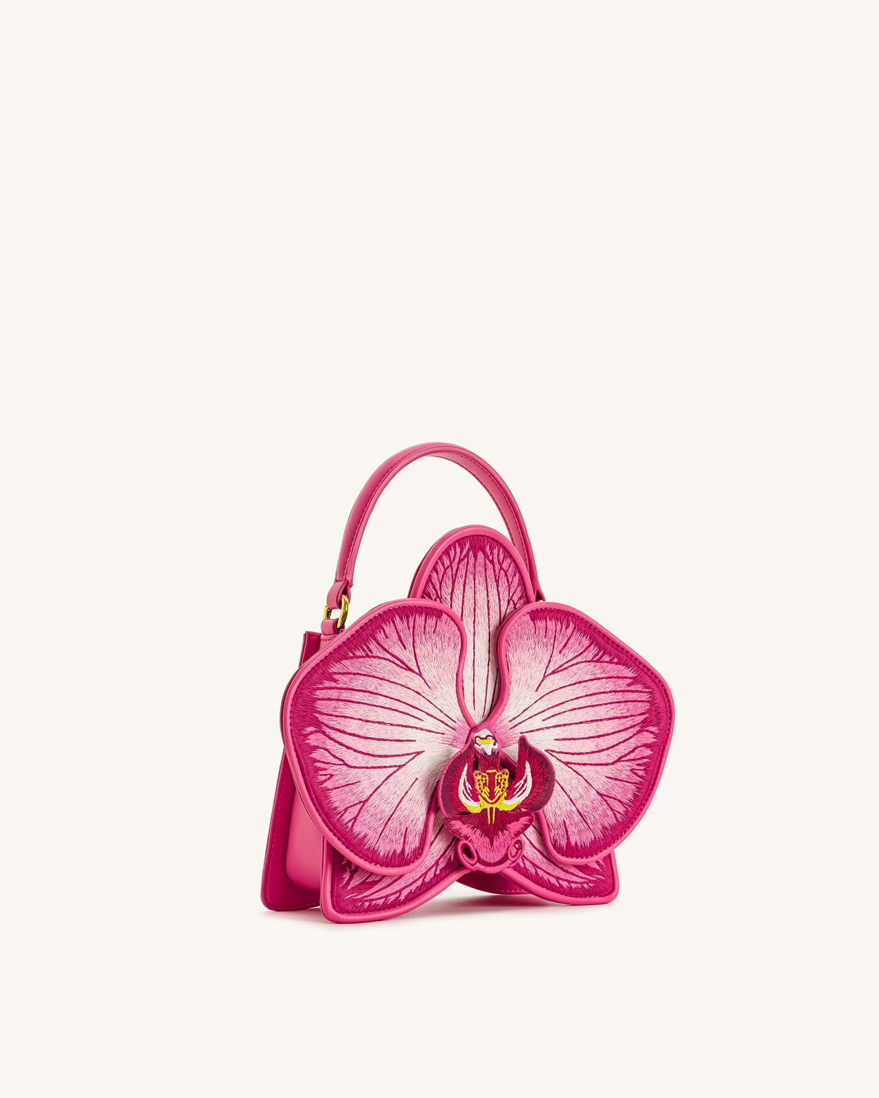 Sac à main Flora en forme d’orchidée – Rose