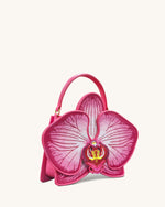 Sac à main Flora en forme d’orchidée – Rose