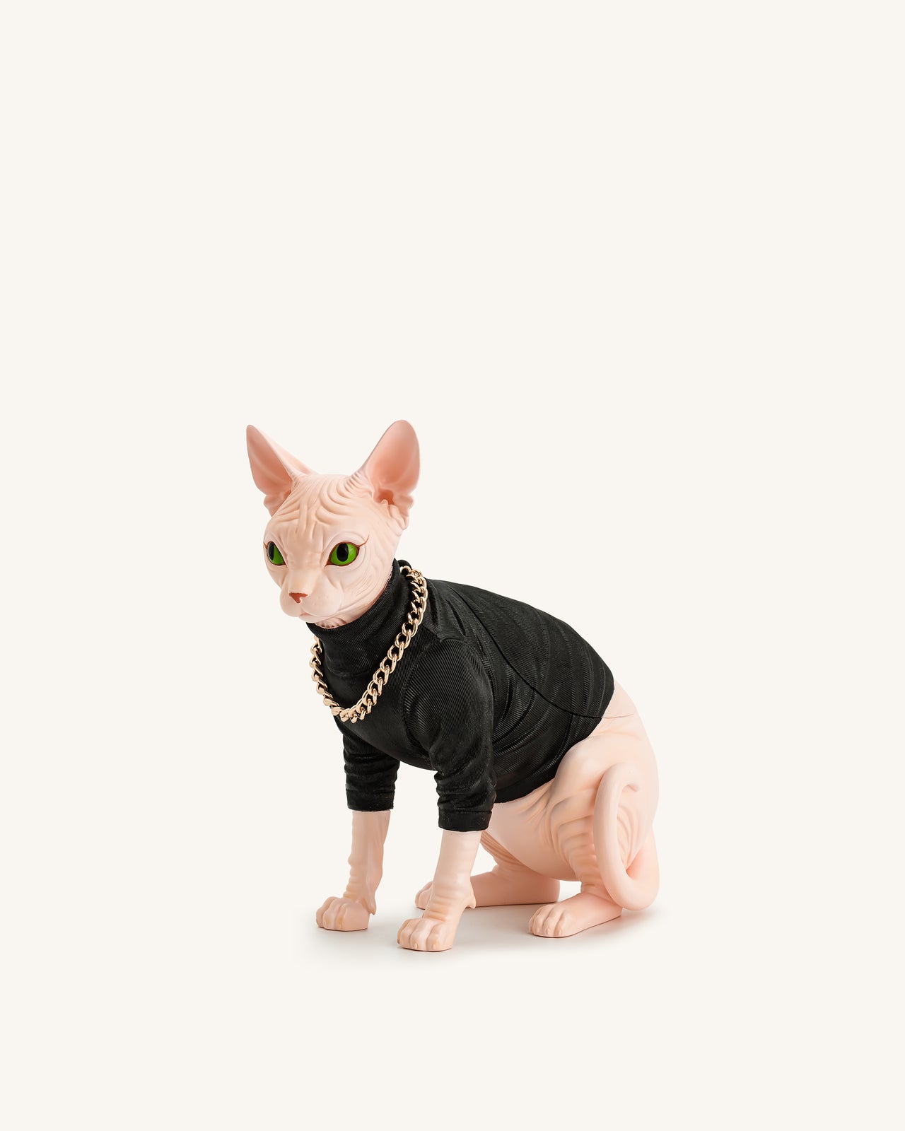 Pochette Sadie Cat – Noir/Rose