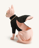 Pochette Sadie Cat – Noir/Rose