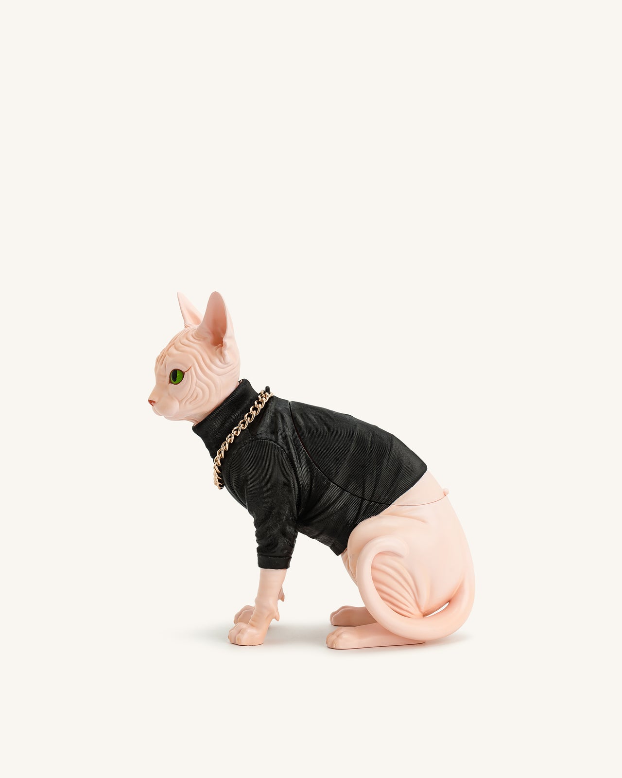 Pochette Sadie Cat – Noir/Rose