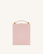 Taya Pochette en Forme de Livre à Motif Orchidée – Rose