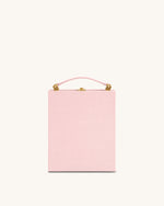 Taya Pochette en Forme de Livre à Motif Orchidée – Rose