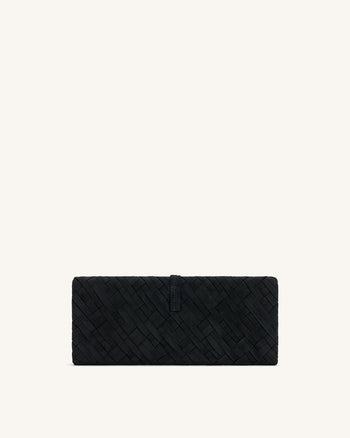 Pochette tissée Zaria - Noir
