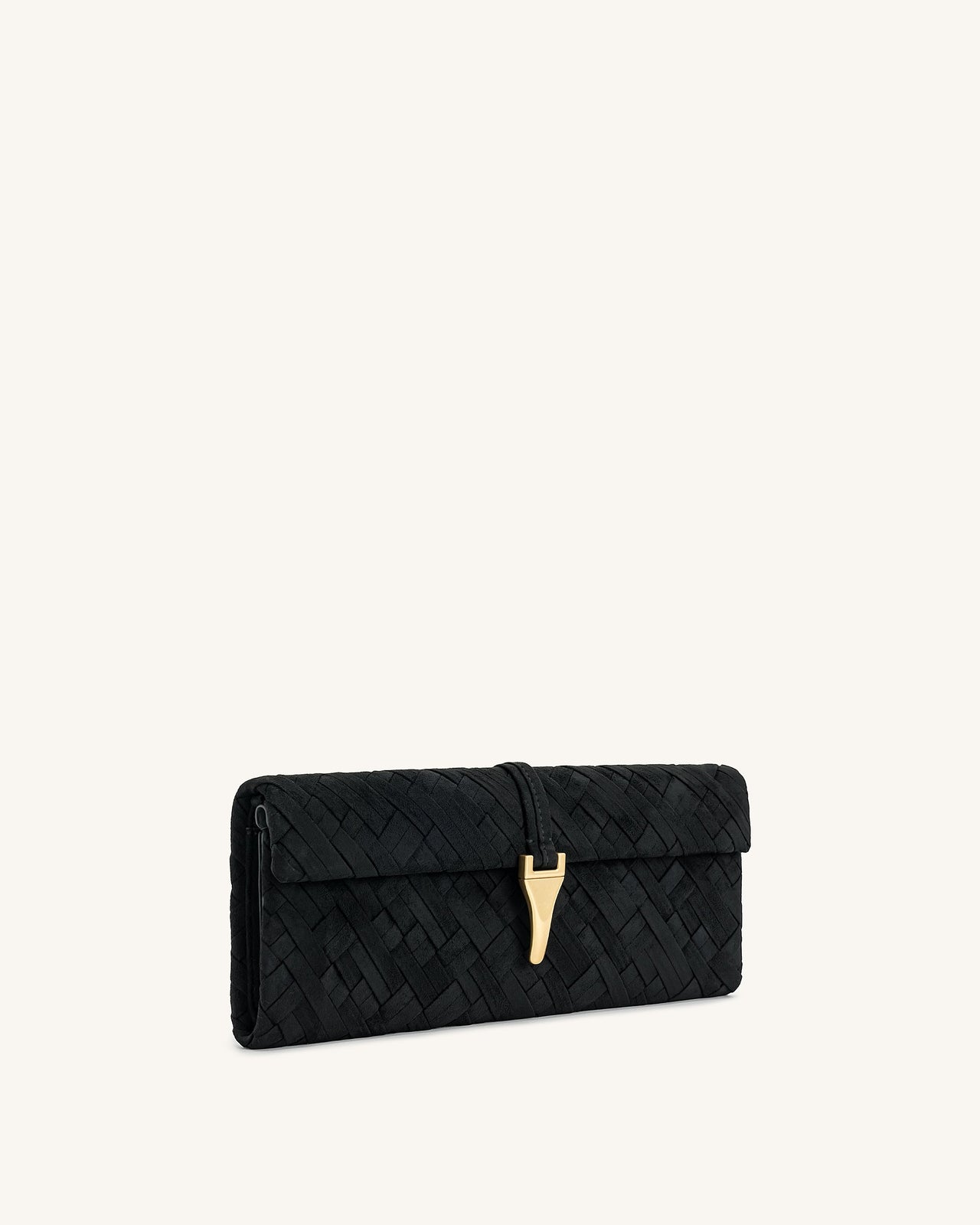 Pochette tissée Zaria - Noir
