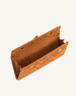 Pochette Tissée Zaria - Marron