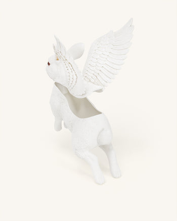 Sac en forme de lapin volant - Blanc