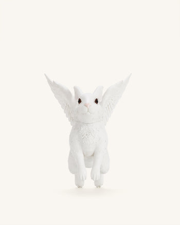 Sac en forme de lapin volant - Blanc
