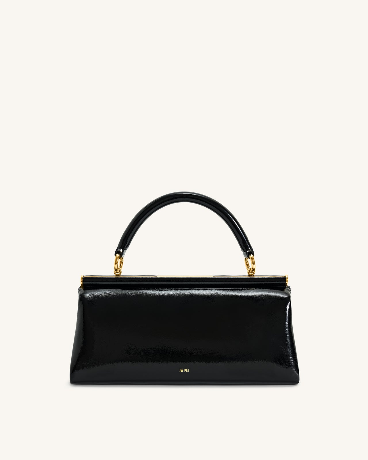 Sac à main Danna avec poignée supérieure - Noir