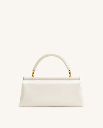 Sac à main Danna avec poignée supérieure - Blanc