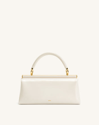 Sac à main Danna avec poignée supérieure - Blanc