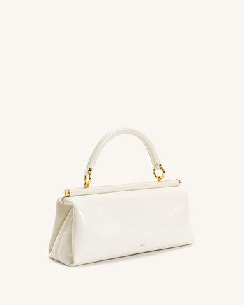 Sac à main Danna avec poignée supérieure - Blanc