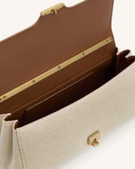 Sac à bandoulière Eloise - Toile marron