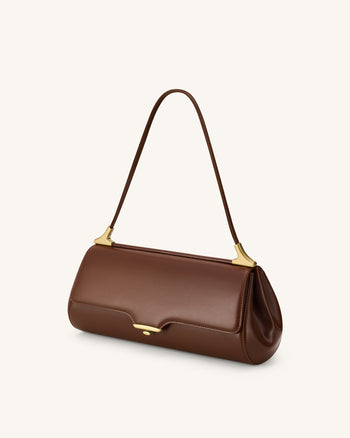 Sac à Bandoulière Eloise - Marron Foncé