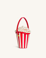 Sac Seau Skylar Embelli de Perles Fausse - Rouge