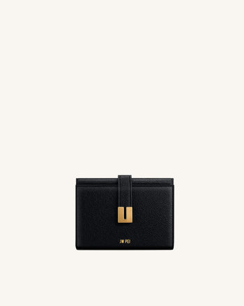 Hana Portefeuille avec détails métalliques - Noir