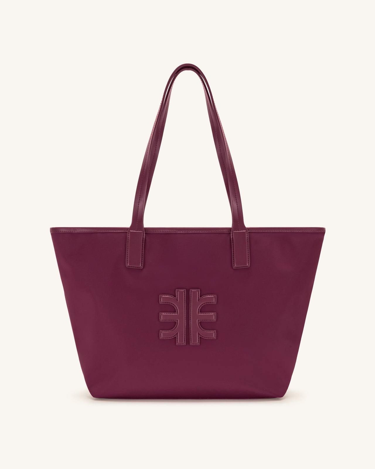 Sac Fourre-tout en Nylon Cathy - Bordeaux rouge