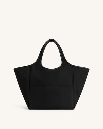 Sac cabas en nylon Eliana - Noir