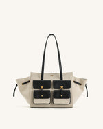Linda Sac Tote - Toile Noire
