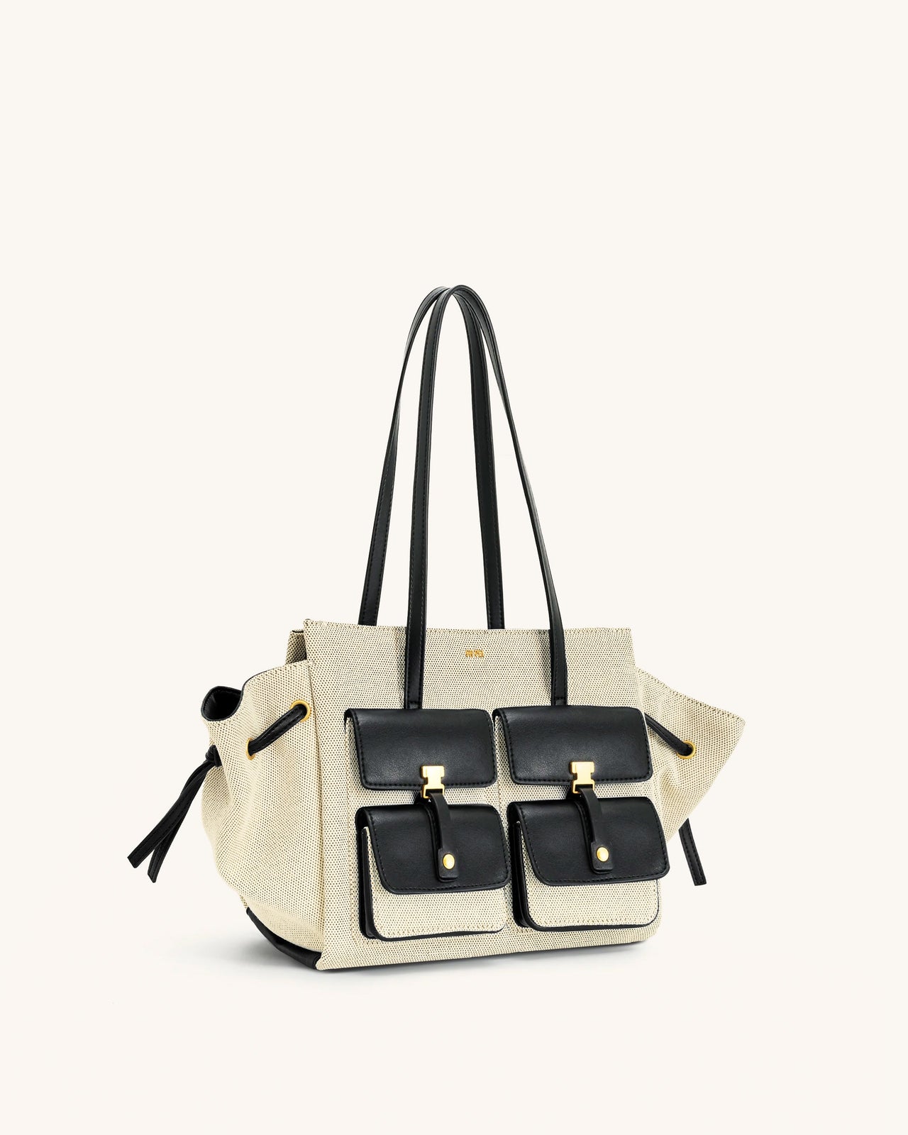 Linda Sac Tote - Toile Noire