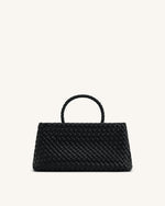 Sac Tote Tissé Elora - Noir