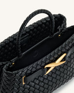 Sac Tote Tissé Elora - Noir