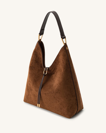 Pochette plissée Leia - Bourgogne profond