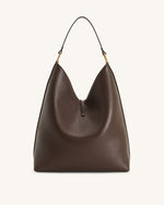 Aria Sac à Épaule - Marron Foncé