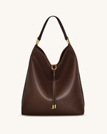 Aria Sac à Épaule - Marron Foncé