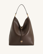 Aria Sac à Épaule - Marron Foncé