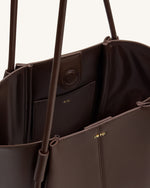 Sac fourre-tout large Nala - Marron profond