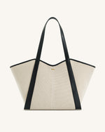 Sac cabas grande capacité Kiana – Toile noire