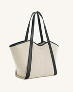 Sac cabas grande capacité Kiana – Toile noire