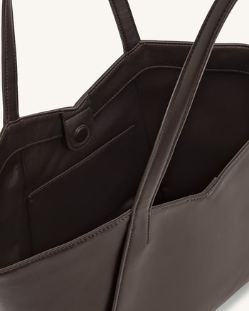 Sac cabas grande capacité Kiana – Caramel