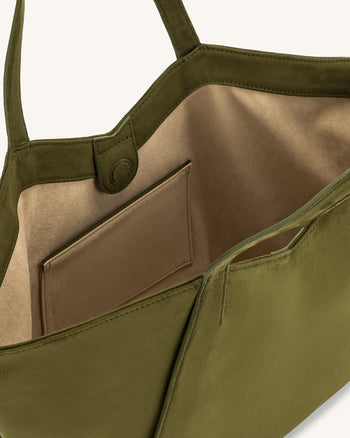 Sac fourre-tout à grande capacité Kiana - Olive foncé