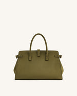 Saige Cabas en suédine – Vert olive