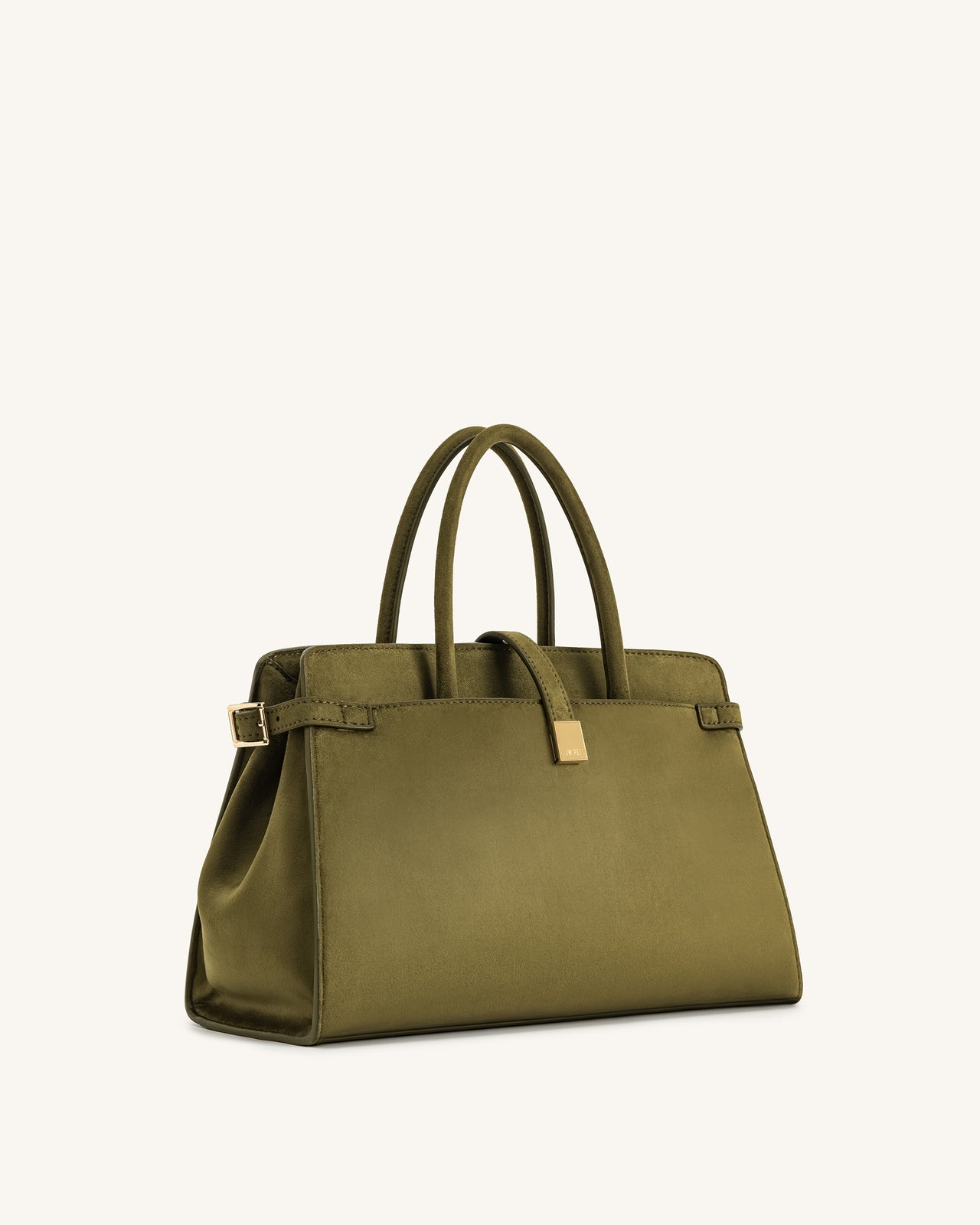 Saige Cabas en suédine – Vert olive