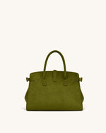 Saige Cabas en suédine – Vert olive