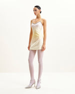 Robe Mini Sophia Embellie de Cristaux - Multicolore