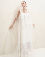 Robe Fourreau Garden Grace - Blanche