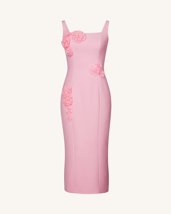 Robe fourreau Garden Grace – Rose