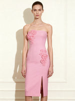 Robe de cocktail Perfection Pétale – Rose