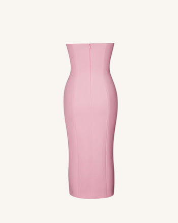 Robe de cocktail Perfection Pétale – Rose