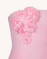 Robe de cocktail Perfection Pétale – Rose