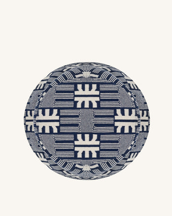 FEI Bobs Chapeau de Seau en Tricot Jacquard -  Marine