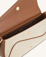 Addisyn Sac à Épaule - Toile Marron