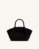 Sac fourre-tout mini Hana en faux suède - Noir