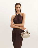 Sac Mini Tote Hana - Toile Marron
