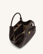Sac Mini Tote Hana - Marron Foncé